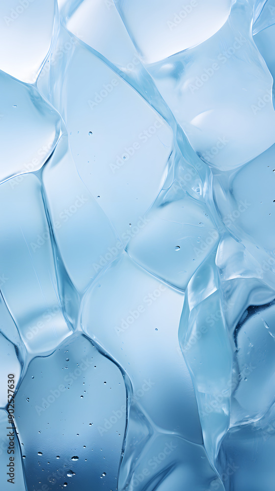 Digital technology 3d curve ice blue abstract graphic poster background with generative Digital technology 3d curve ice blue abstract graphic poster background with generative