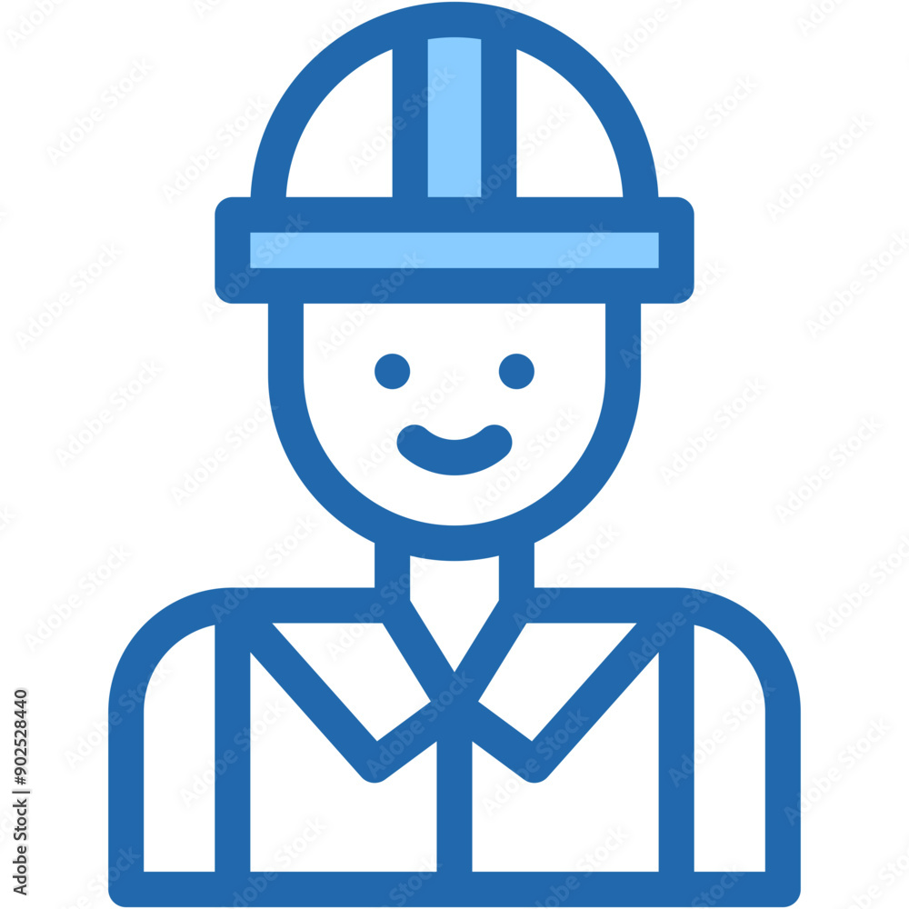Vector Icon Carpenter, Contractor, Worker, Labor, Man Vector Icon Carpenter, Contractor, Worker, Labor, Man