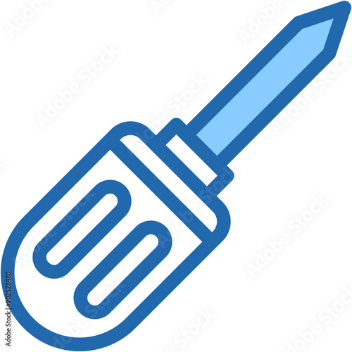 Vector Icon Awl, Construction And Tools, Sewing, Equipment, Carpentry