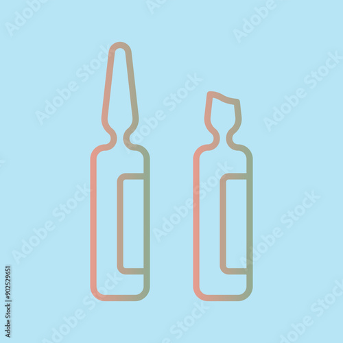 Ampoule icon Design
