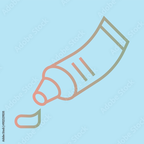 Skin Cream icon Design