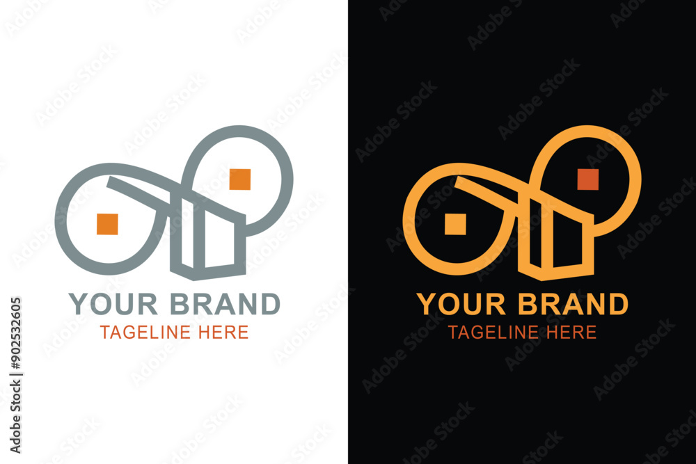infinity logo. abstract infinity construction logo. Creative logo professional. simple design editable infinity logo. abstract infinity construction logo. Creative logo professional. simple design editable