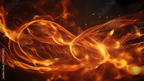 Dynamic Flames The Art of Fiery Waves