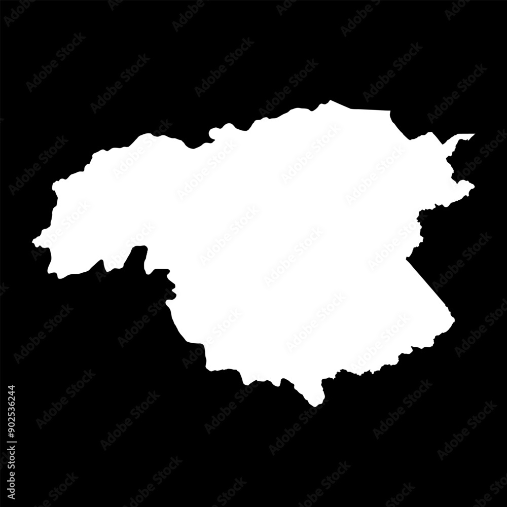 Bolivar state map, administrative division of Venezuela. Bolivar state map, administrative division of Venezuela.