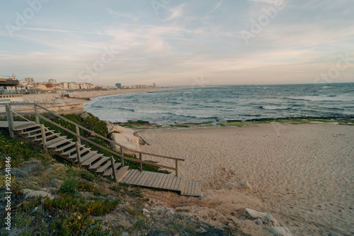 Evening in Buarcos, civil parish of Figueira da Foz city, Coimbra District of Portugal photo