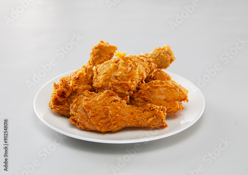 Obraz na plátně fried chicken thighs