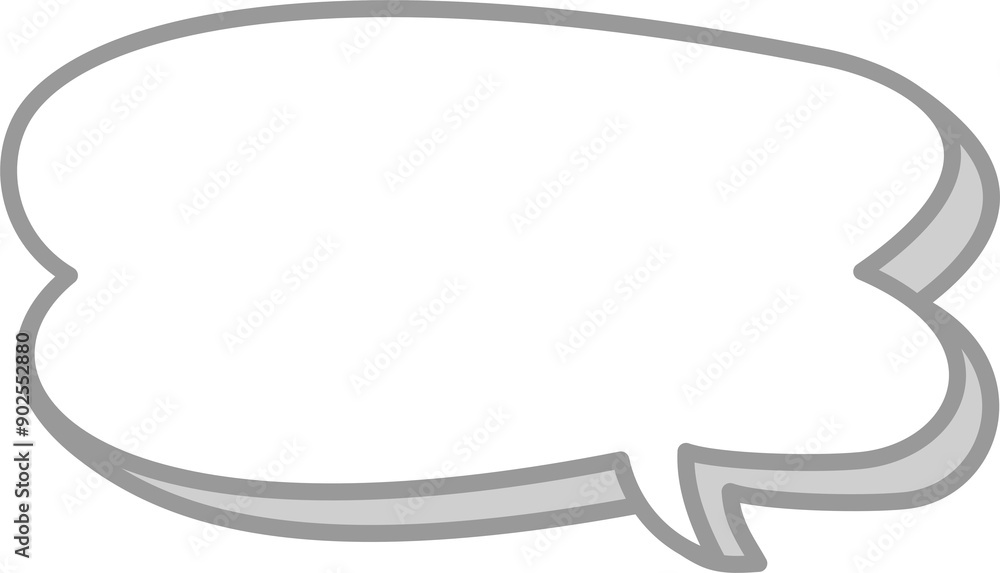 3d hand draw black and white color speech bubble balloon, icon sticker memo keyword planner text box banner, flat png isolated transparent element design 3d hand draw black and white color speech bubble balloon, icon sticker memo keyword planner text box banner, flat png isolated transparent element design