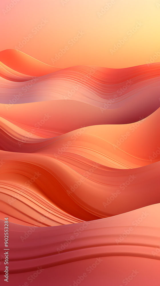 Digital technology minimalist gradient landscape abstract graphic poster background with generative Digital technology minimalist gradient landscape abstract graphic poster background with generative