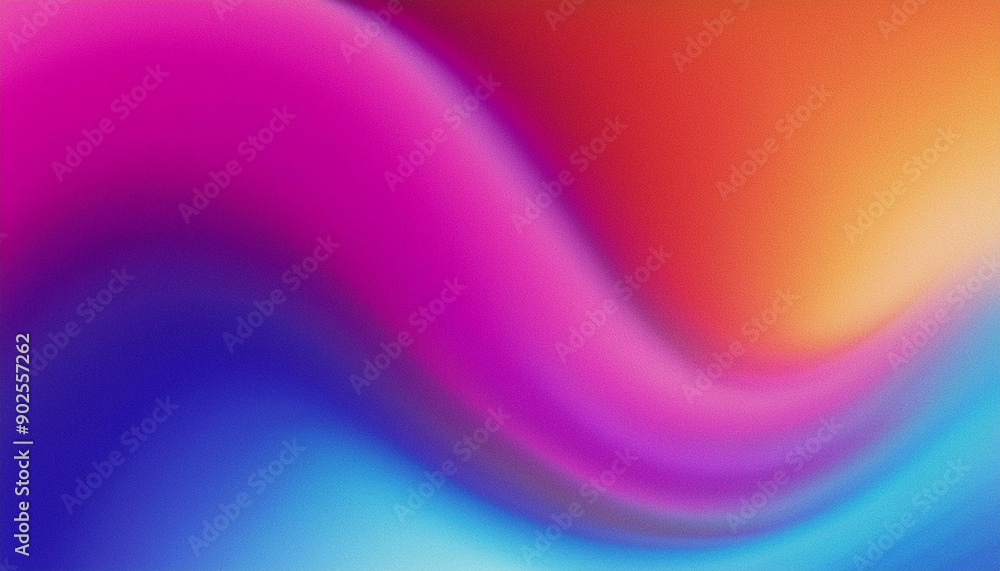 Naklejka premium Abstract vibrant colors flow abstract grainy background pastel colors gradient texture abstract gradient backdrop banner poster design