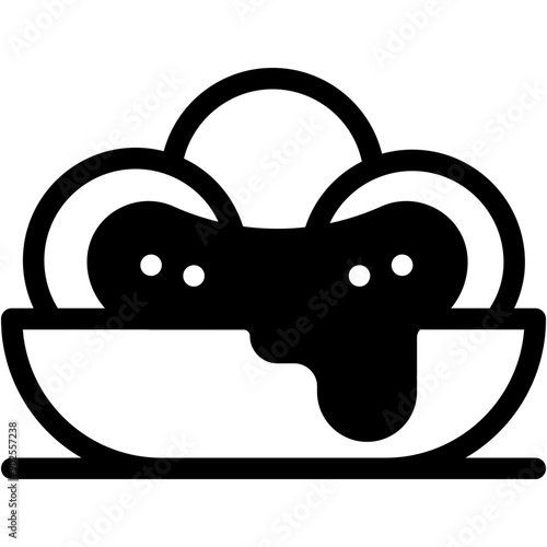 Vector Icon Arancini, Food And Restaurant, Italian Food, Traditional, Sicily