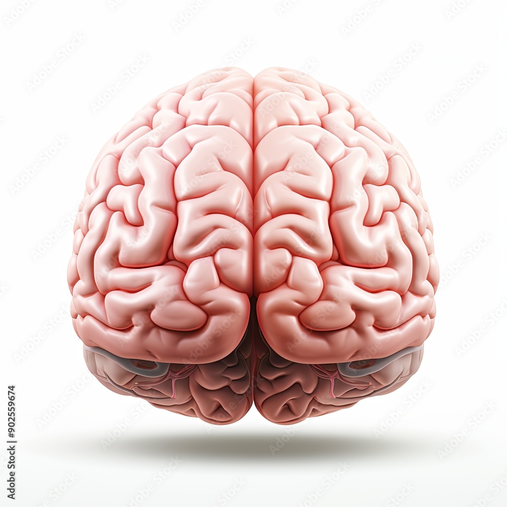 3D rendering of the human brain, a complex control center with billions of neurons managing thought, emotion, behavior, and movement. Ideal for neurology, psychology, science. 3D rendering of the human brain, a complex control center with billions of neurons managing thought, emotion, behavior, and movement. Ideal for neurology, psychology, science.