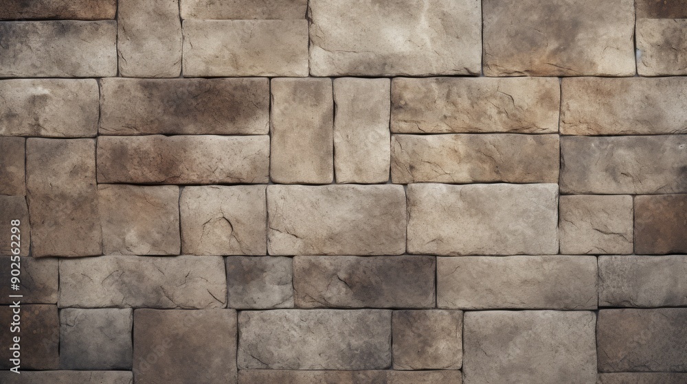 Decorative old stone wall texture close up. Neural network ai generated art Decorative old stone wall texture close up. Neural network ai generated art