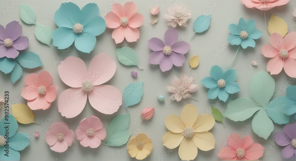 Fototapeta premium pink blossom on wooden background