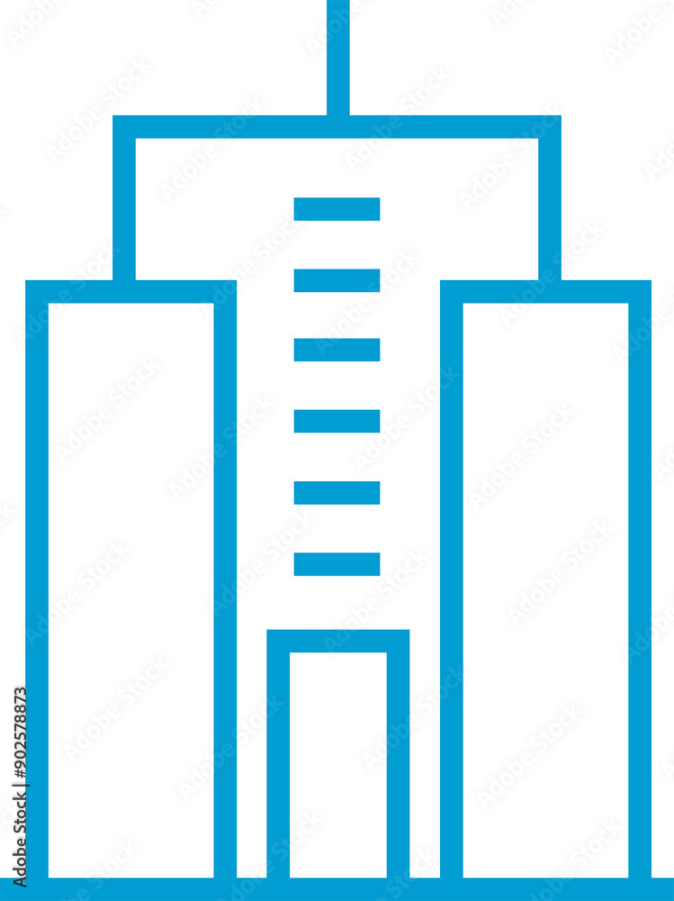 Office Tower Icon Office Tower Icon