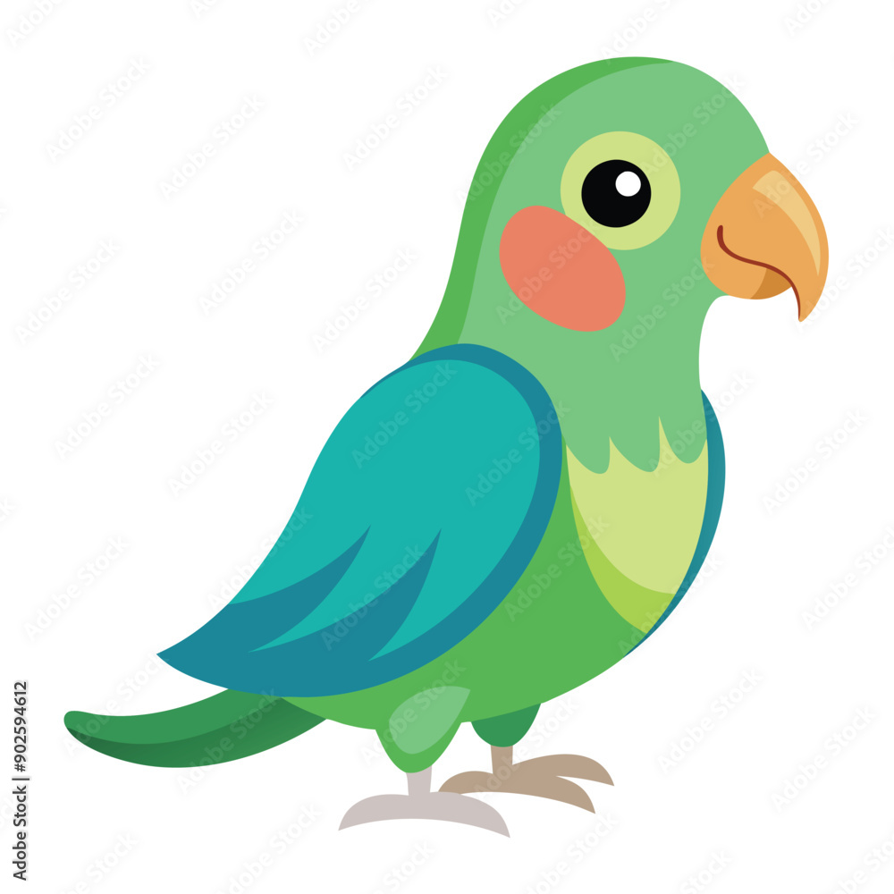 A Cute Parrot vector illustration A Cute Parrot vector illustration