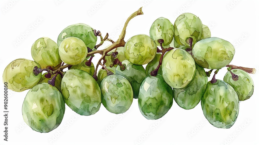 Watercolor illustration of a fresh bunch of red currants, perfect pastel tone, whimsical style, high resolution, professional create, very detailed, high quality Watercolor illustration of a fresh bunch of red currants, perfect pastel tone, whimsical style, high resolution, professional create, very detailed, high quality