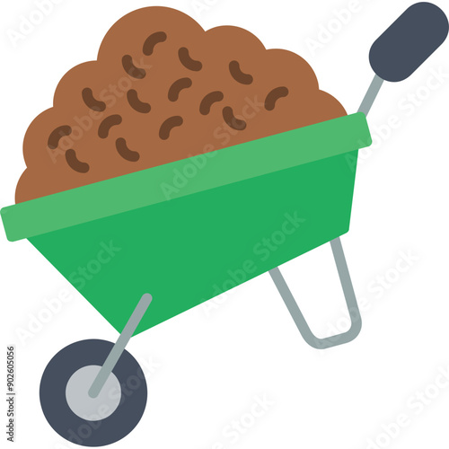 Wheelbarrow Icon