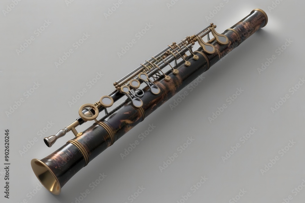 Fototapeta premium Melodic Symphony. A harmonious woodwind performance