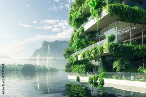 Sustainable Living. Green design concept