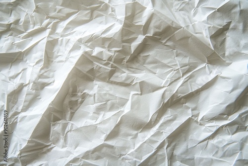 Close up white japan paper texture structure background