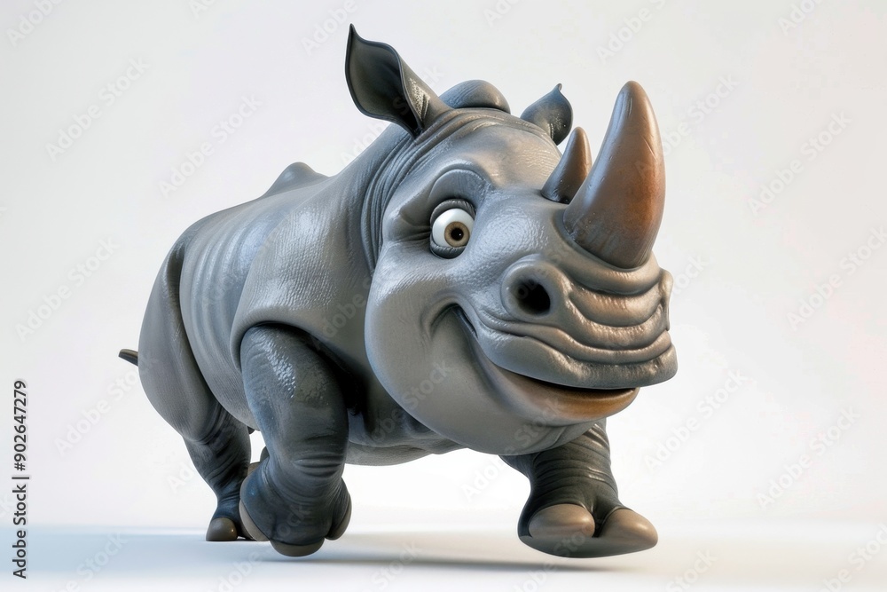 Obraz premium Rhinos