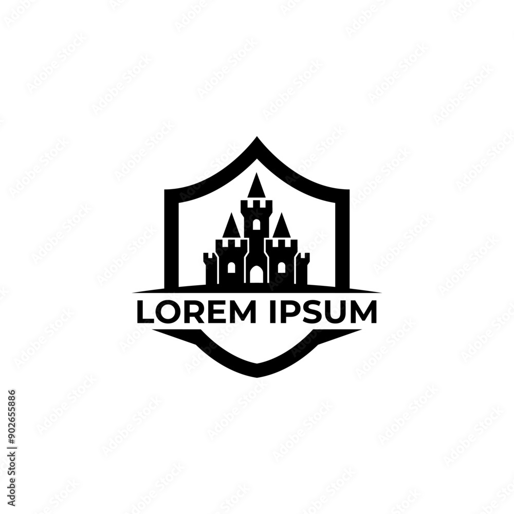 Creative Castle Logo Design Template Creative Castle Logo Design Template