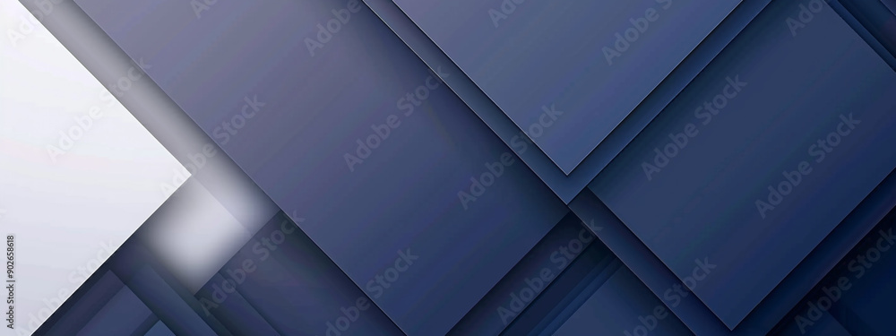 Modern abstract blue geometric background with layered diagonal stripes, Abstract geometric pattern of overlapping blue squares, rectangles, and rhombus shapes. Modern and minimalist design. Modern abstract blue geometric background with layered diagonal stripes, Abstract geometric pattern of overlapping blue squares, rectangles, and rhombus shapes. Modern and minimalist design.
