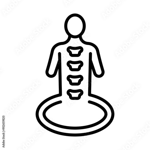 Therapeutic Exercises line icon
