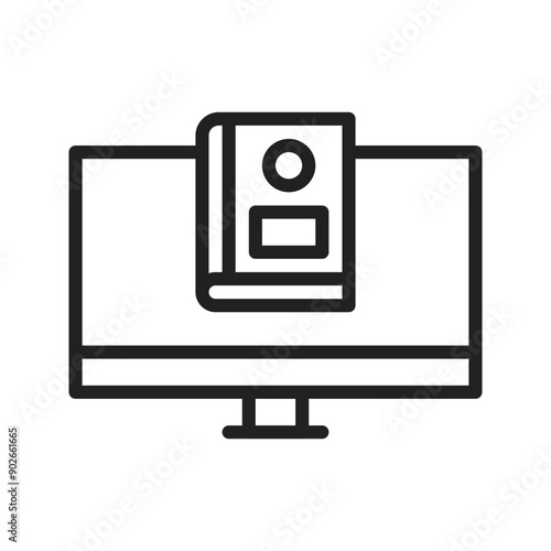 Online Library Icon