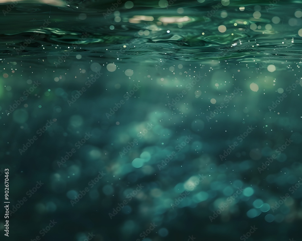 Blurred underwater background Blurred underwater background