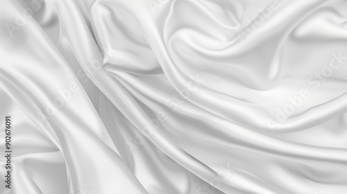 Wallpaper Mural White Silk Draped Fabric Torontodigital.ca