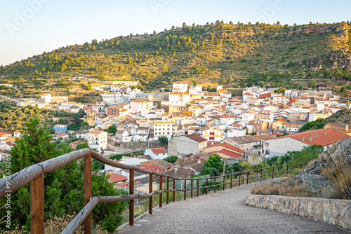 July 2024. Views of Enguídanos. Basin. Spain