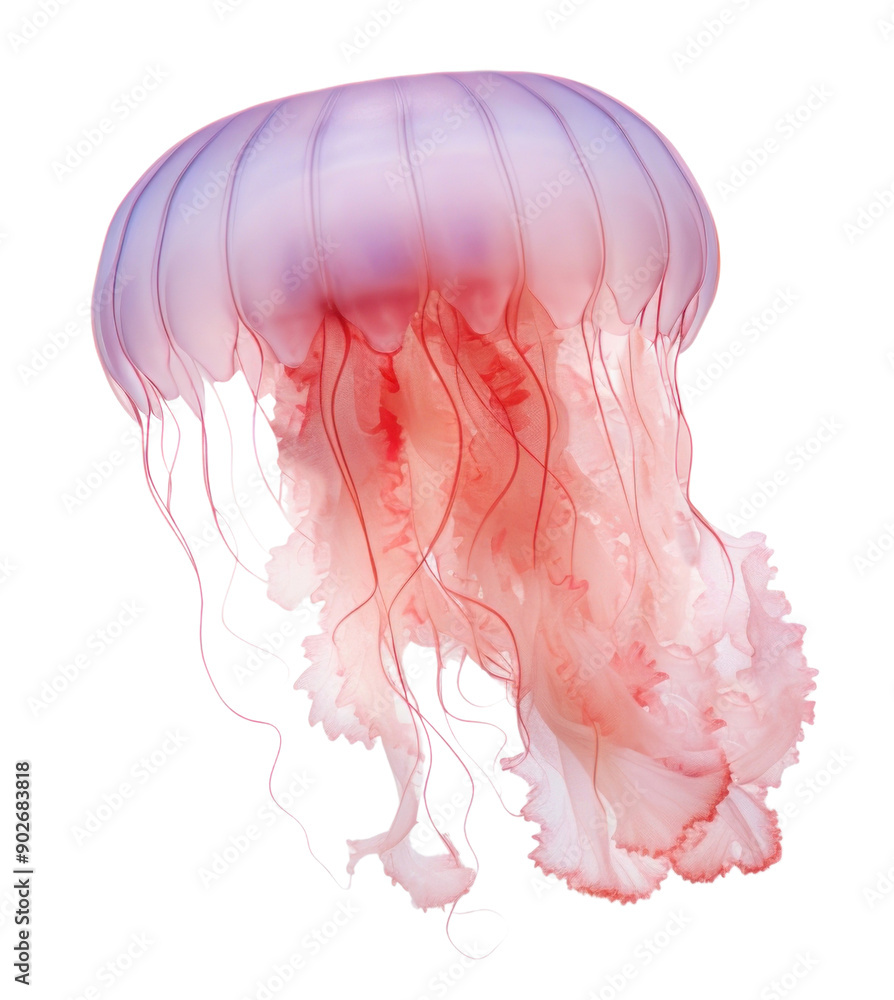 Fototapeta premium PNG Jellyfish invertebrate zooplankton translucent.
