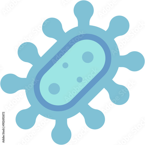 Germ, Disease, Virus, Healthcare and Medical, Bacteria, Biology Icon