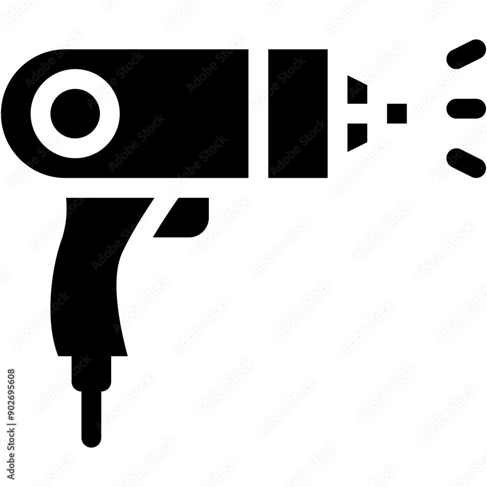 Heating, Gun, Handgun, Professions and Jobs, Heat, Tool Icon Heating, Gun, Handgun, Professions and Jobs, Heat, Tool Icon