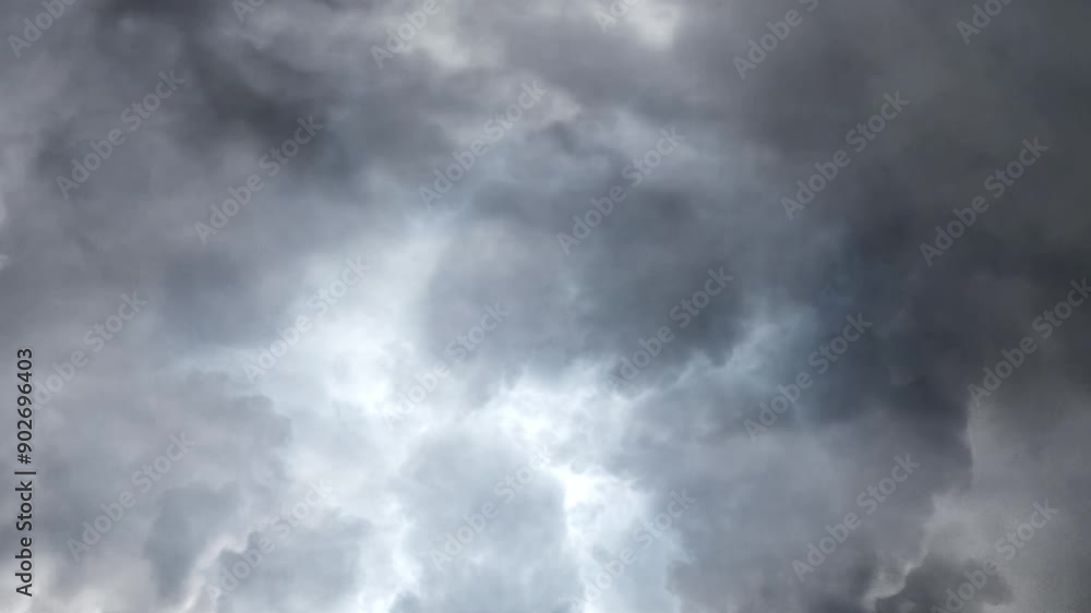 Lightning strike on a dark sky in ultra HD. Lightning strike on a dark sky in ultra HD.
