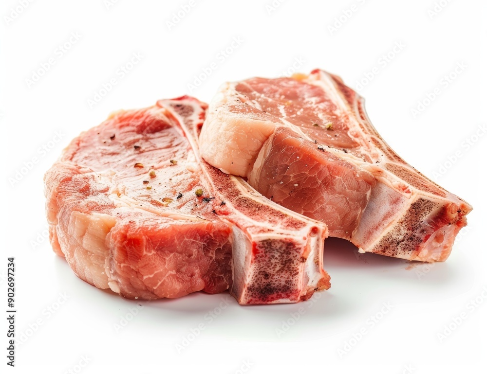 Raw Lamb Chops Ready For Cooking Raw Lamb Chops Ready For Cooking