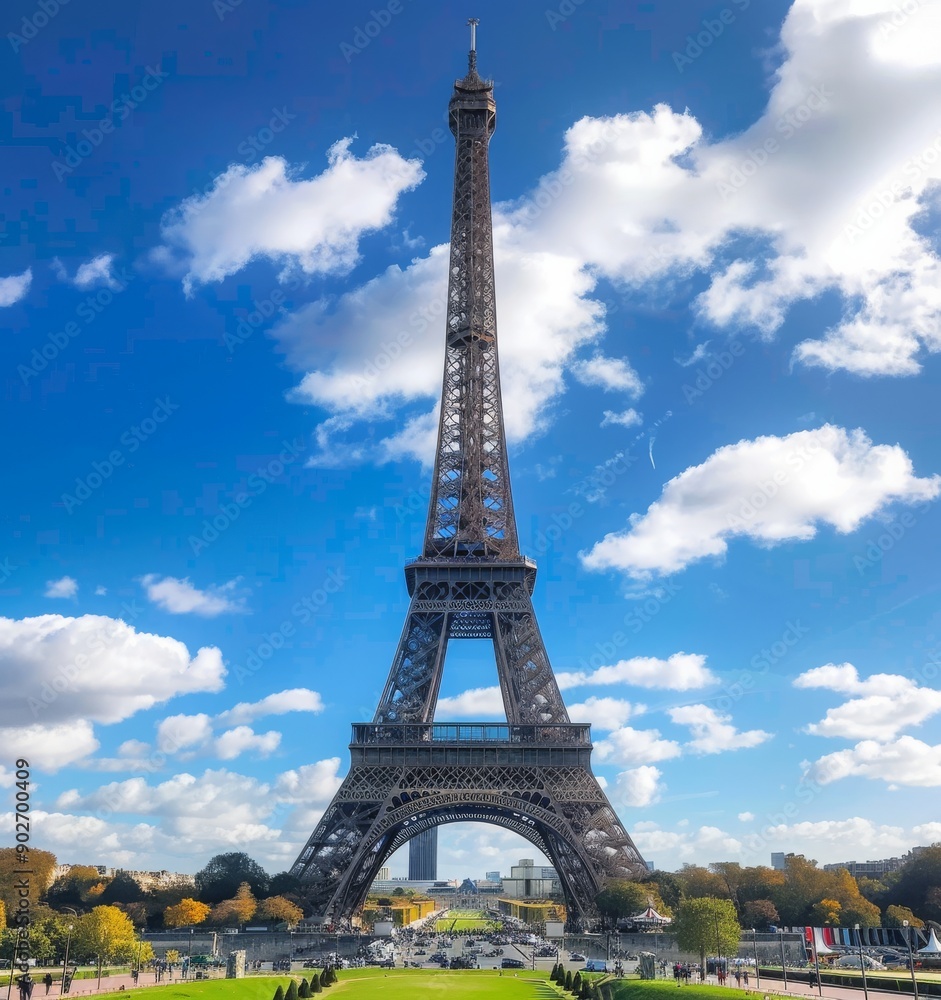 Fototapeta premium Eiffel Tower in Paris