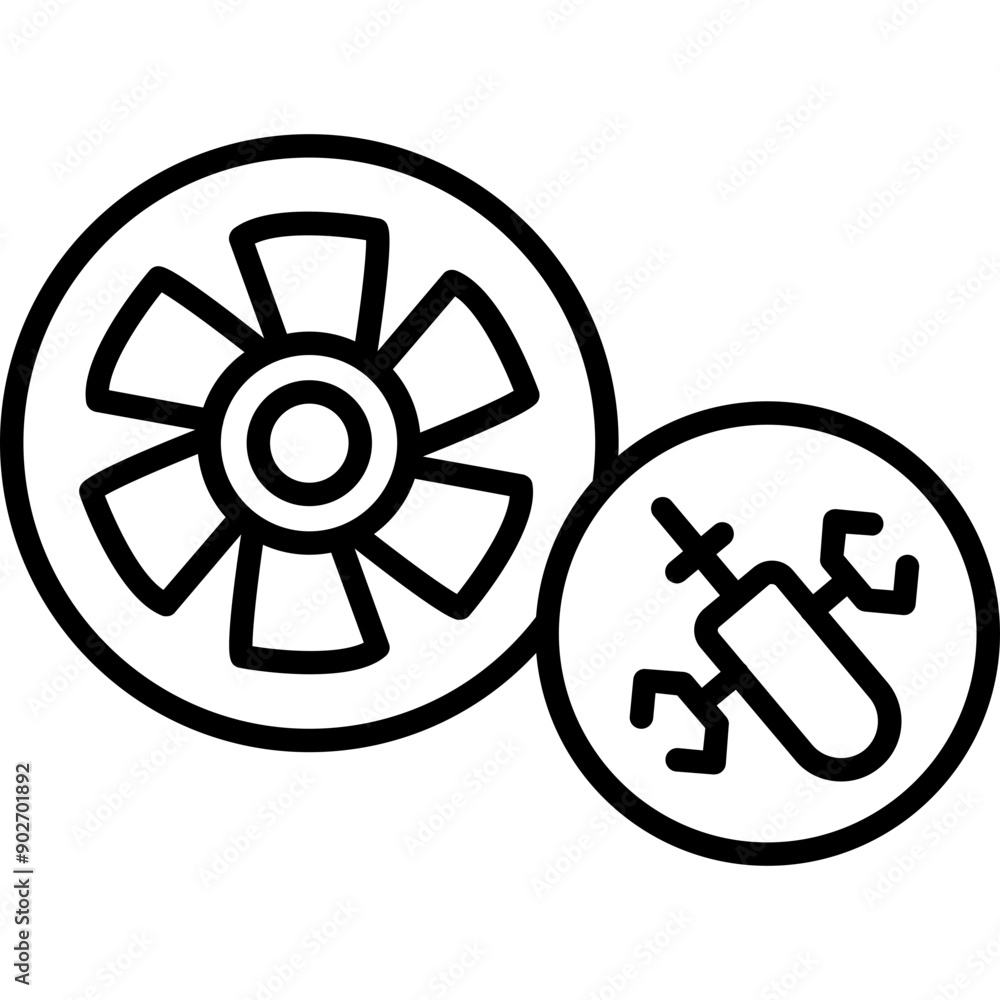 Obraz premium Appliance Repair Icon