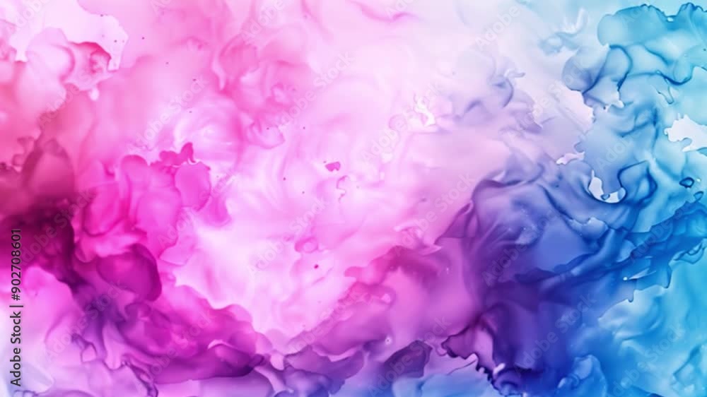 A watercolor painting of abstract space with pink and blue swirls, reminiscent of nebulae and galaxies. A watercolor painting of abstract space with pink and blue swirls, reminiscent of nebulae and galaxies.