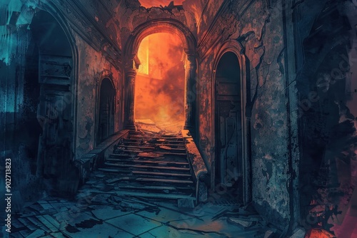 Mysterious Staircase to Hell photo