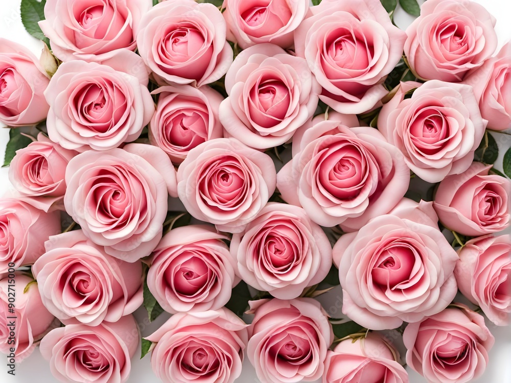 top view pink-roses top view pink-roses