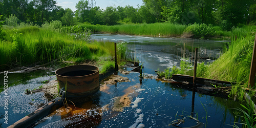  Environmental Pollution and Habitat Destruction Contaminated Water and Ecosystem Damage