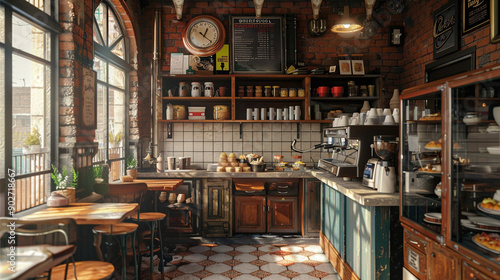 Wallpaper Mural Italian cafe. Italian coffee Torontodigital.ca