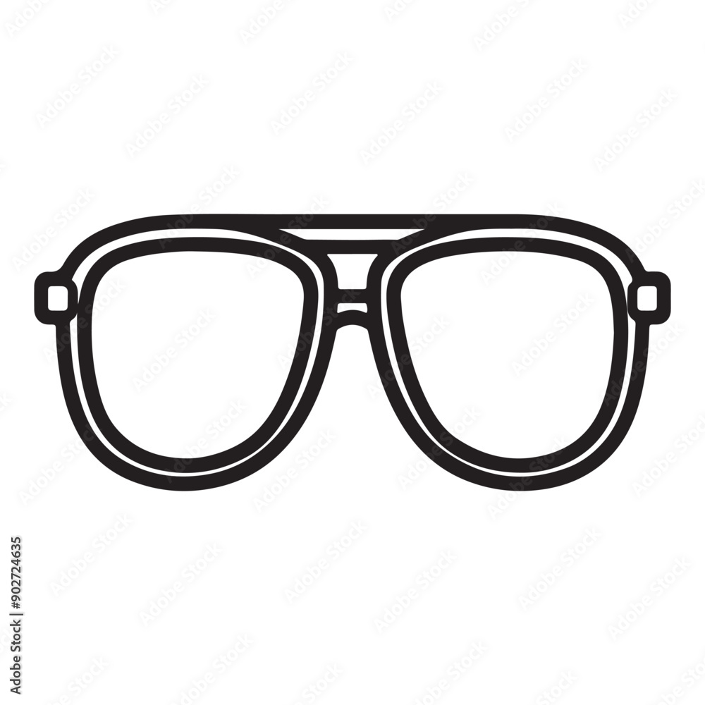 Outline Vector of Sunglass Outline Vector of Sunglass