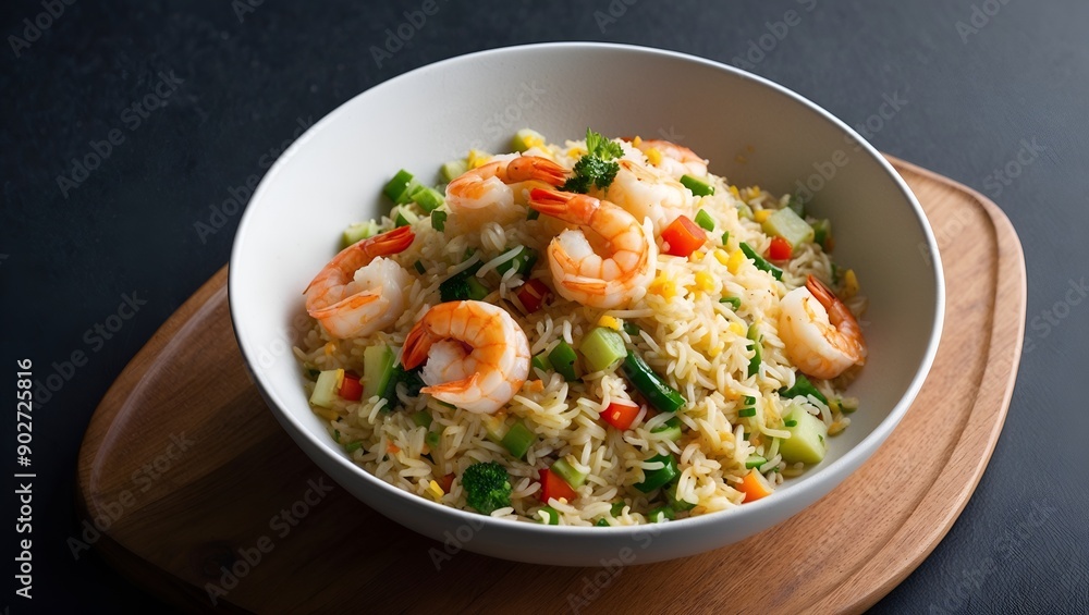 Fried Rice Rice stir-fried with vegetables, shrimp, and sometimes chicken. Fried Rice Rice stir-fried with vegetables, shrimp, and sometimes chicken.
