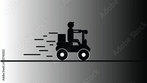  Ordering and transporting products via express delivery simple.