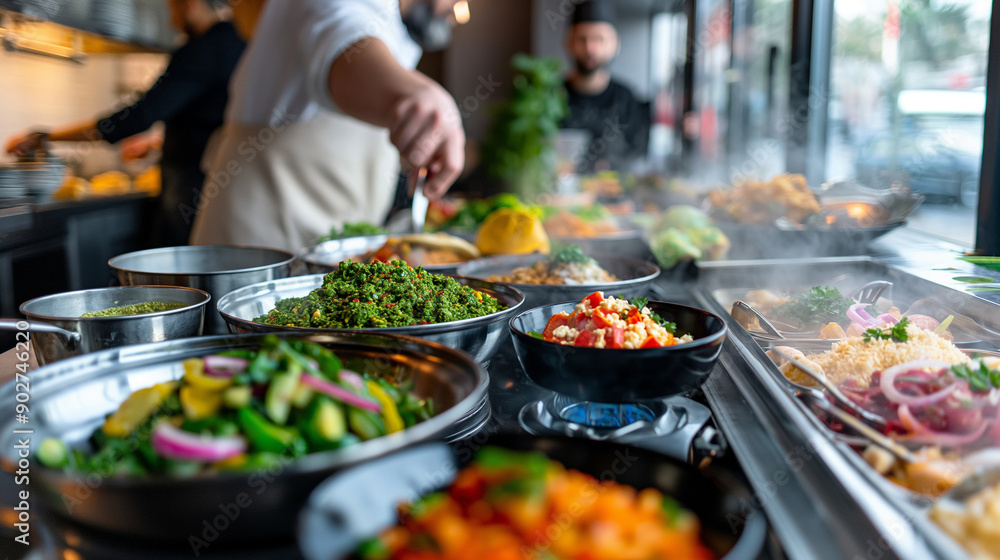 Muslim chefs creating fusion dishes Muslim chefs creating fusion dishes