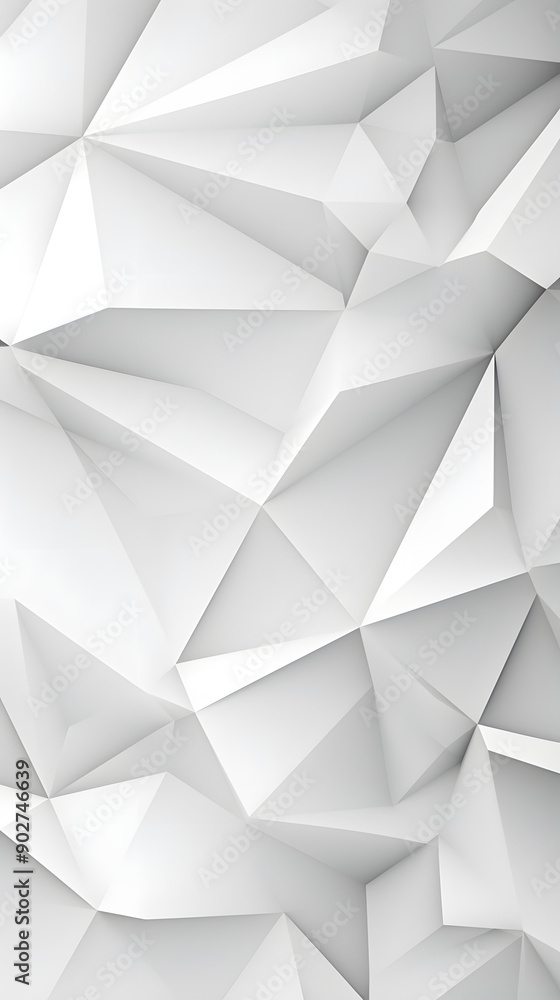 Digital white modern 3d geometry abstract graphic poster background Digital white modern 3d geometry abstract graphic poster background