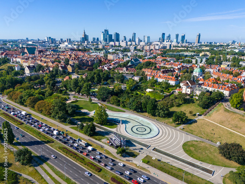 Warszawa, Stare Miasto, panorama miasta  #902756825